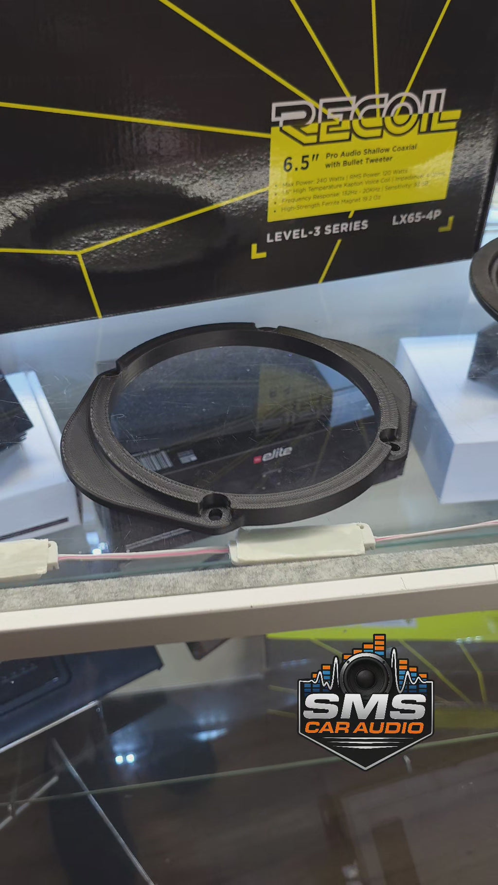 SMS Precision 6x8 and 5x7 to 6.5-inch speaker adapter product video