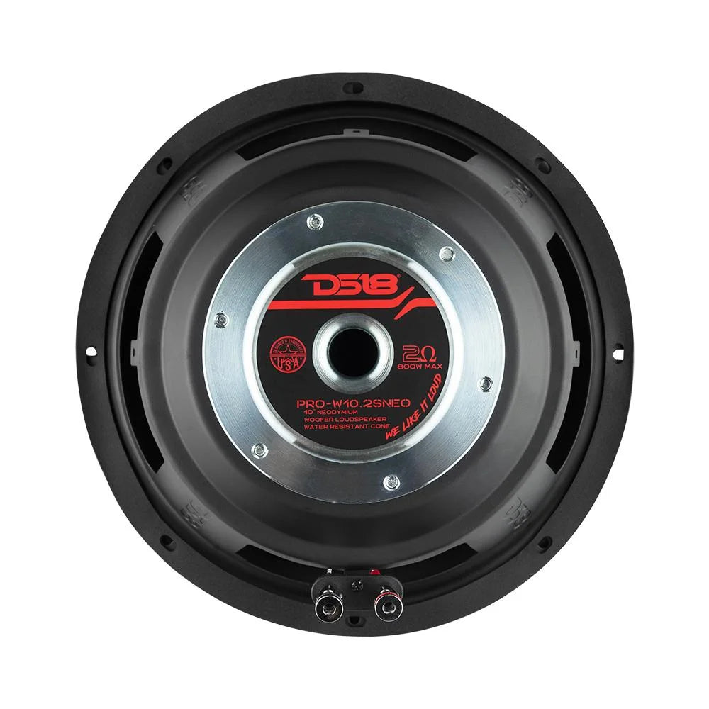 Pro 10’’ Neodymium Water Resistant Woofer 400 Watts Rms