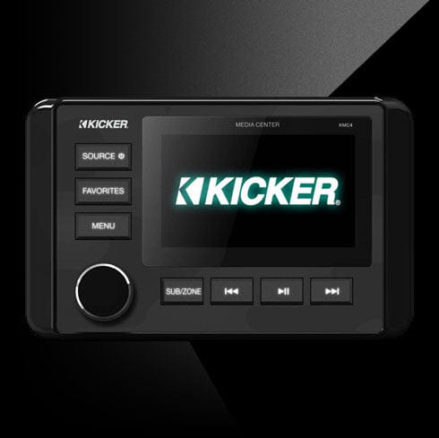 46kmc4 Kicker Marine Dual-zone Media Center Receiver