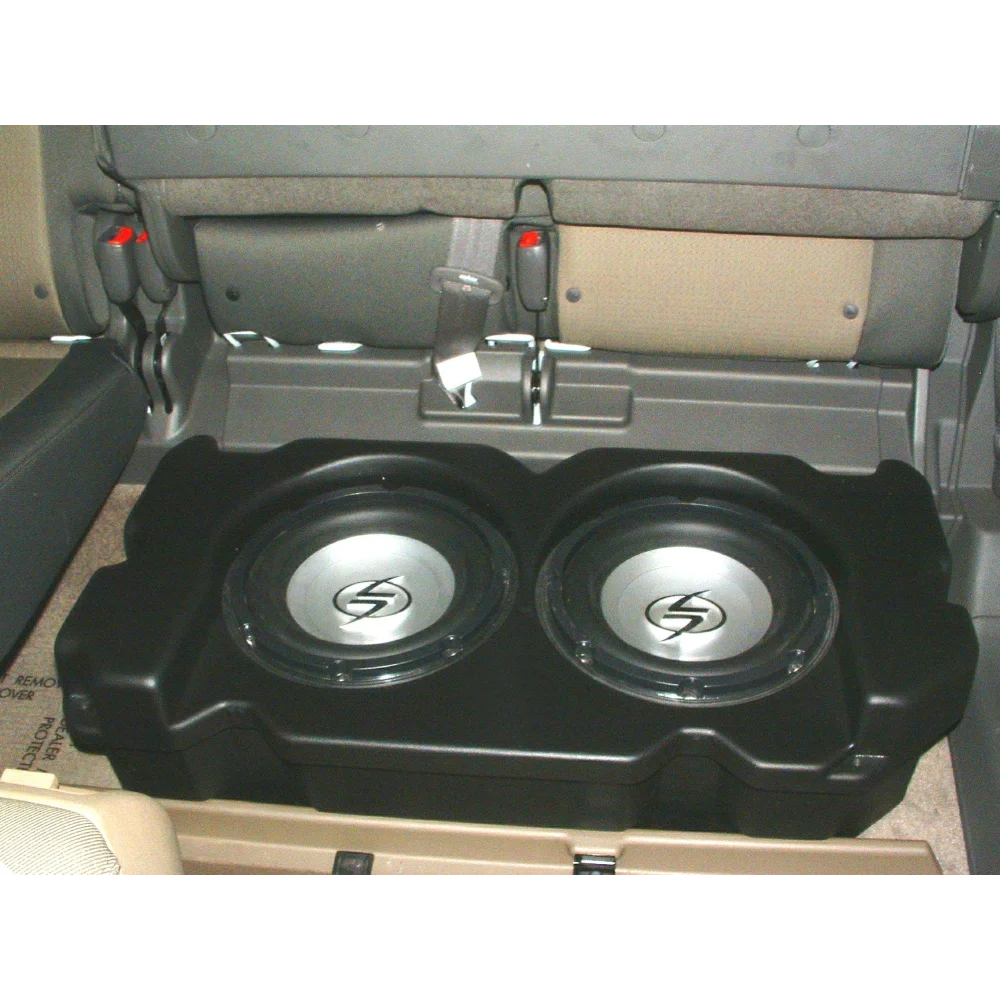 Q Logic Customs Ql-c1hrl210 Dual 10’’ Subwoofer Enclosures