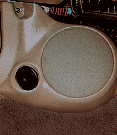Q Logic Q Forms QL-K3004C/B kick panel enclosures installed