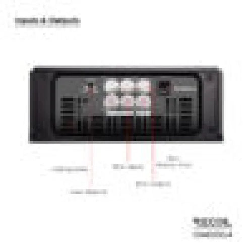 Recoil Audio Dii4000.4 4 Channel Amplifier - Sms Car Audio