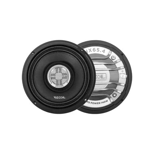 Recoil Hx65.4 Pro Audio Coaxial Speaker - Sms Car Audio