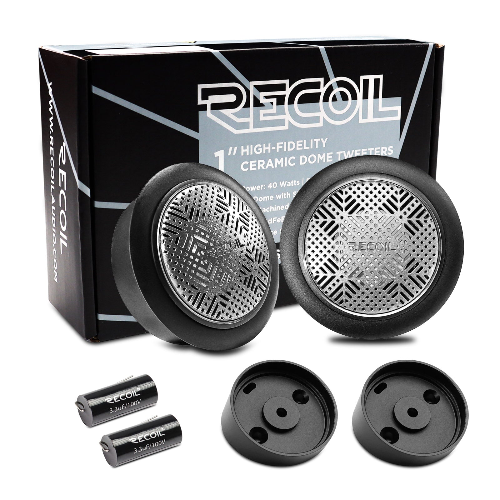 Recoil RDT1 Echo Pro ceramic dome tweeter