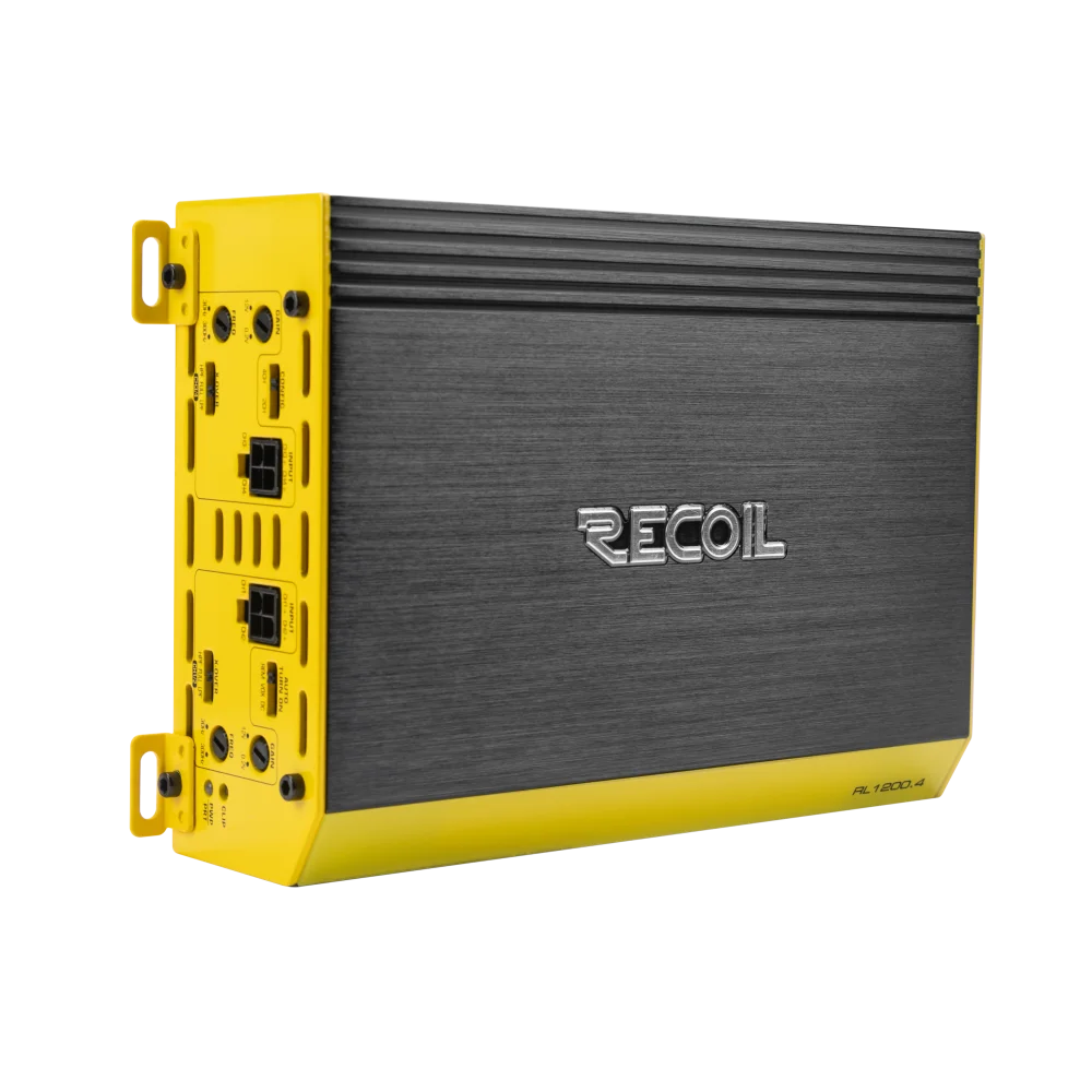 Recoil Rl1200.4 4 Channel Amplifier - Sms Car Audio