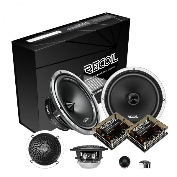 Recoil RPM38 8-inch 3-way Echo Max component speaker system