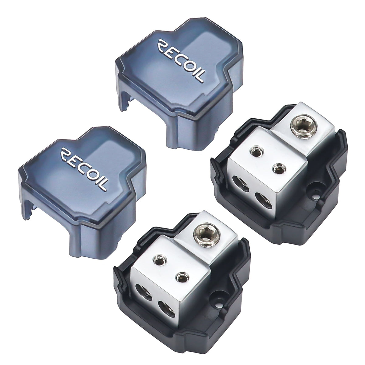 Recoil SDB12P 2-way mini power distribution blocks 2 pack