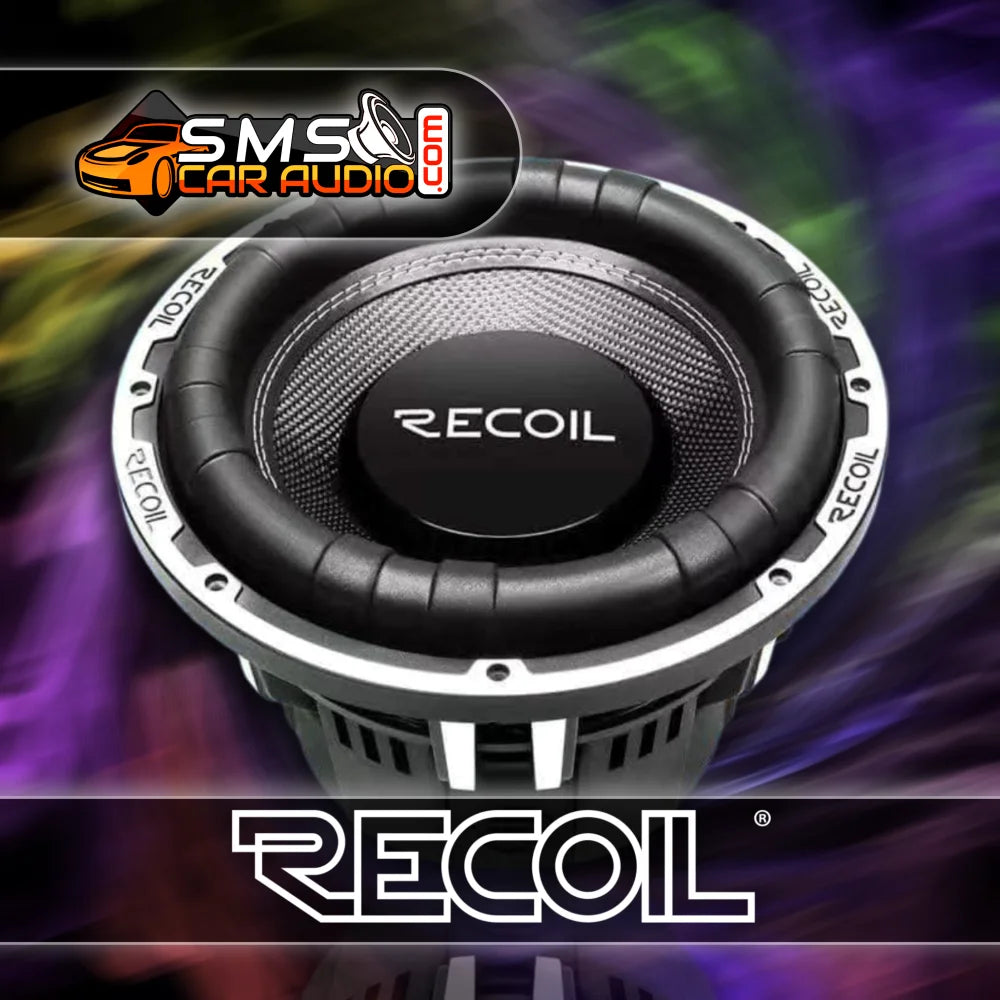 🔊 Recoil Sw10d2 10’’ Subwoofer 1000 Watts Rms🔊 - Sms Car