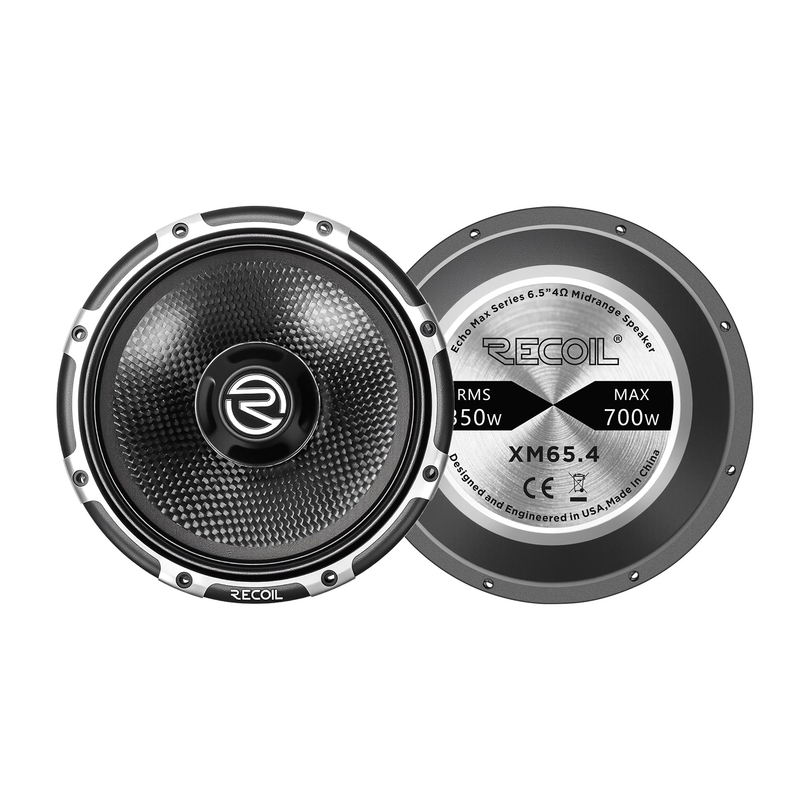 Recoil XM65.4 6.5-inch Echo Max pro midrange speaker