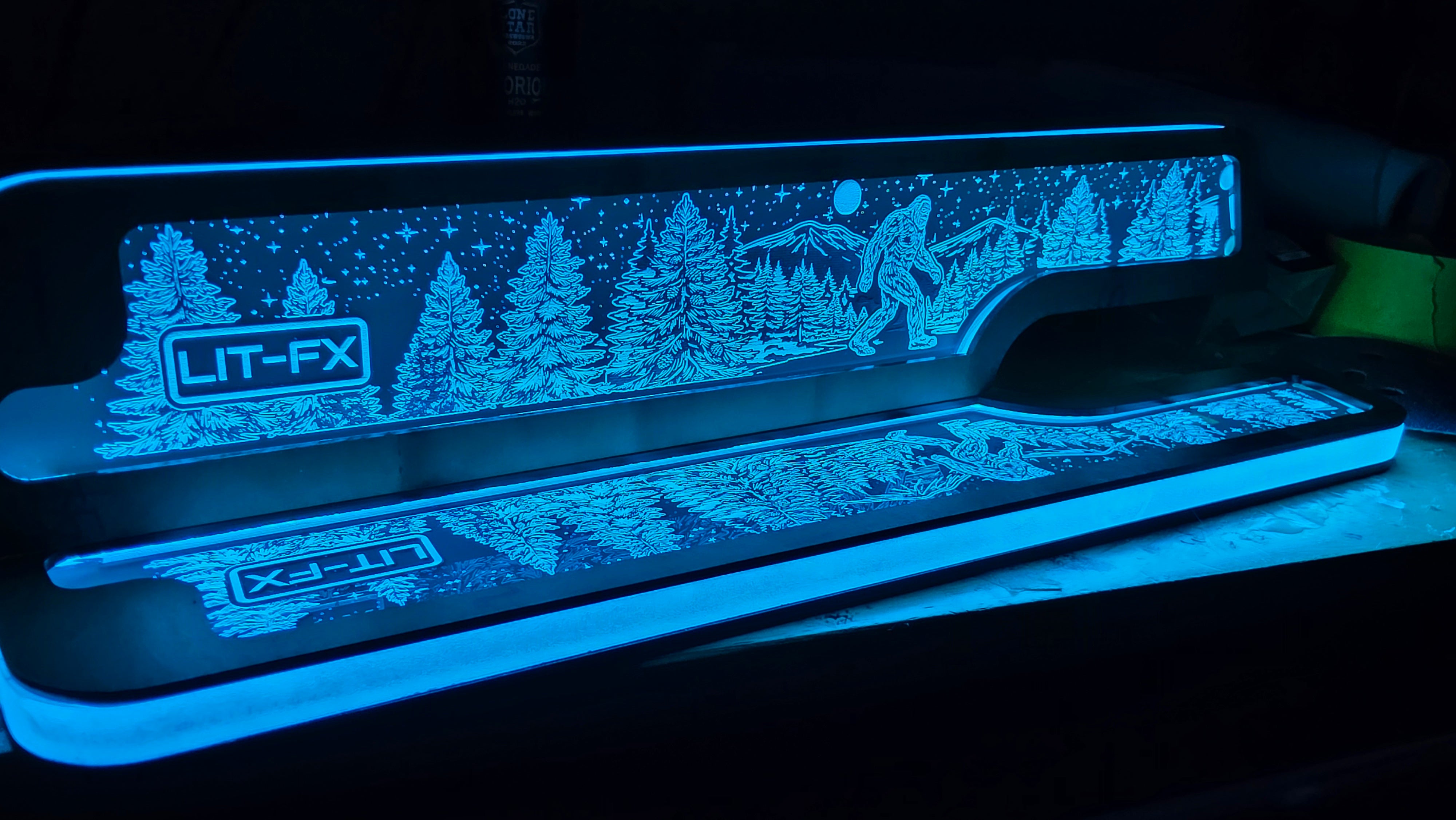 Lit FX SMS Car Audio Jeep JL JT LED panel