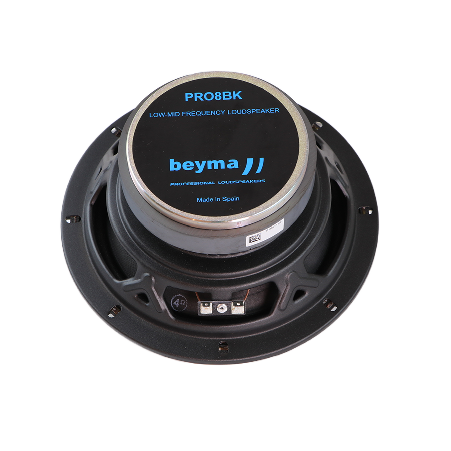 Beyma PRO8BK/V2 8-Inch Midrange Speaker angle view