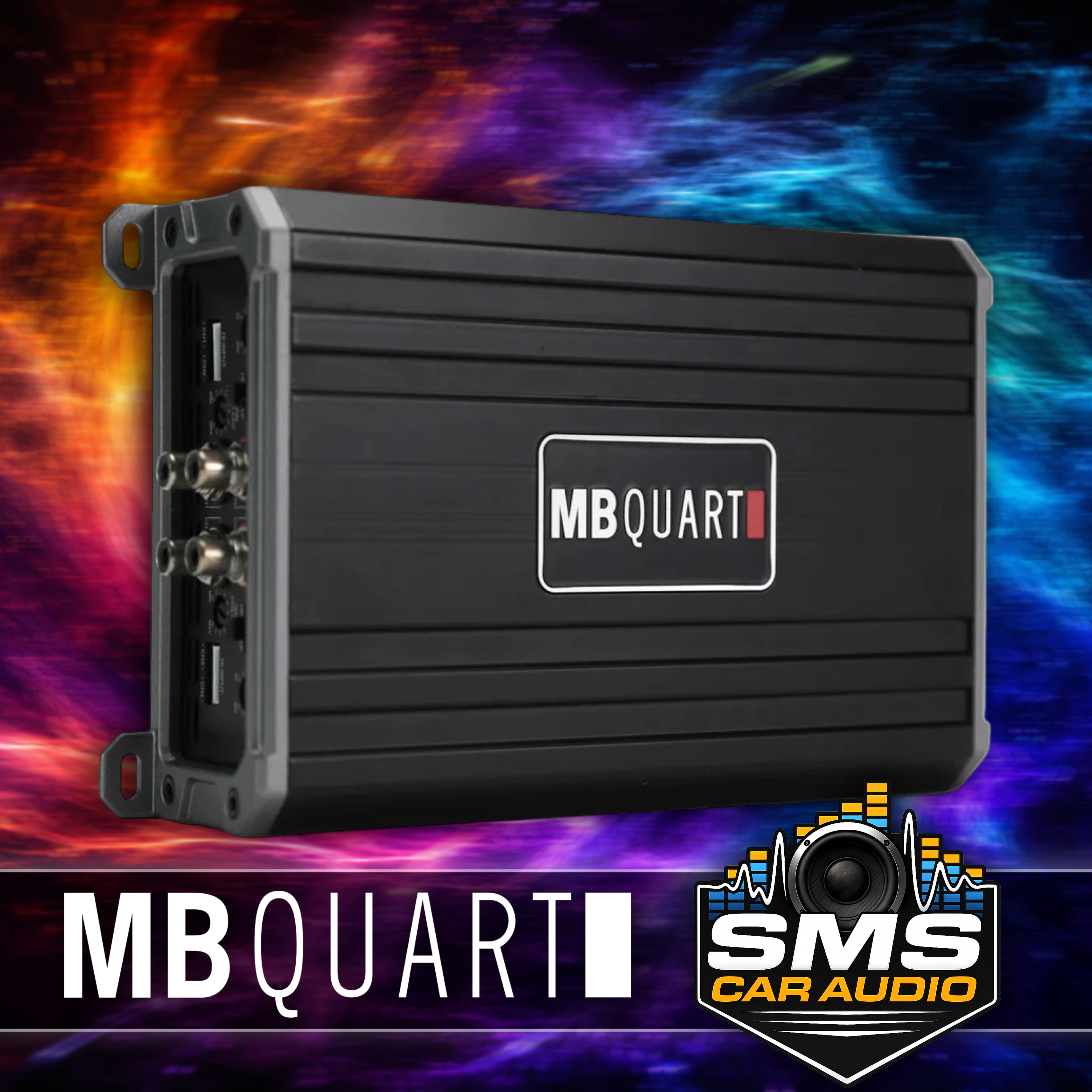MB Quart PA1 2400.4 Premium Pro 4-Channel Amplifier at SMS Car Audio