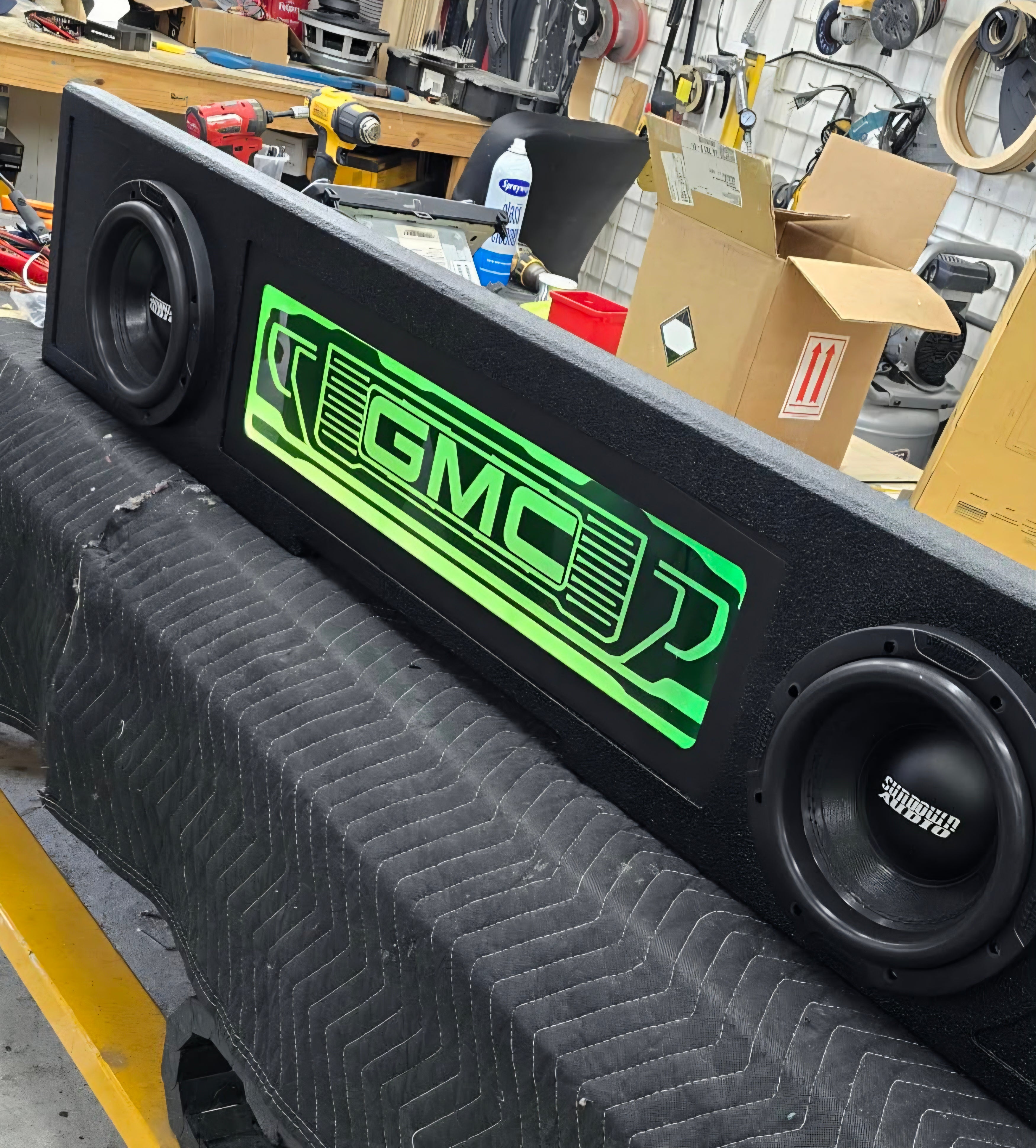 Chevy UnderSeat SMS Subwoofer Enclosure (Built-to-order)