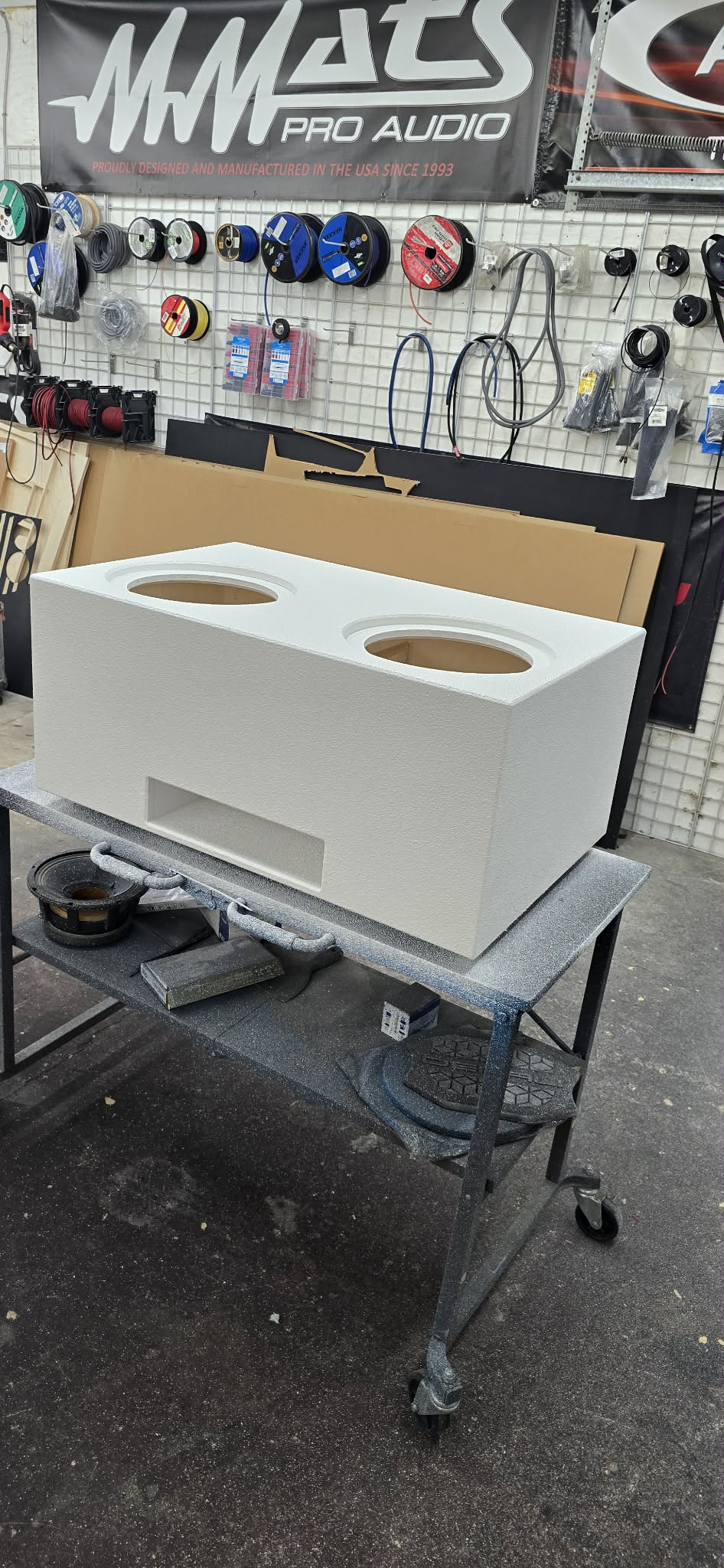 Dual 12″ Custom-Built Subwoofer Enclosure (Built-to-Order)