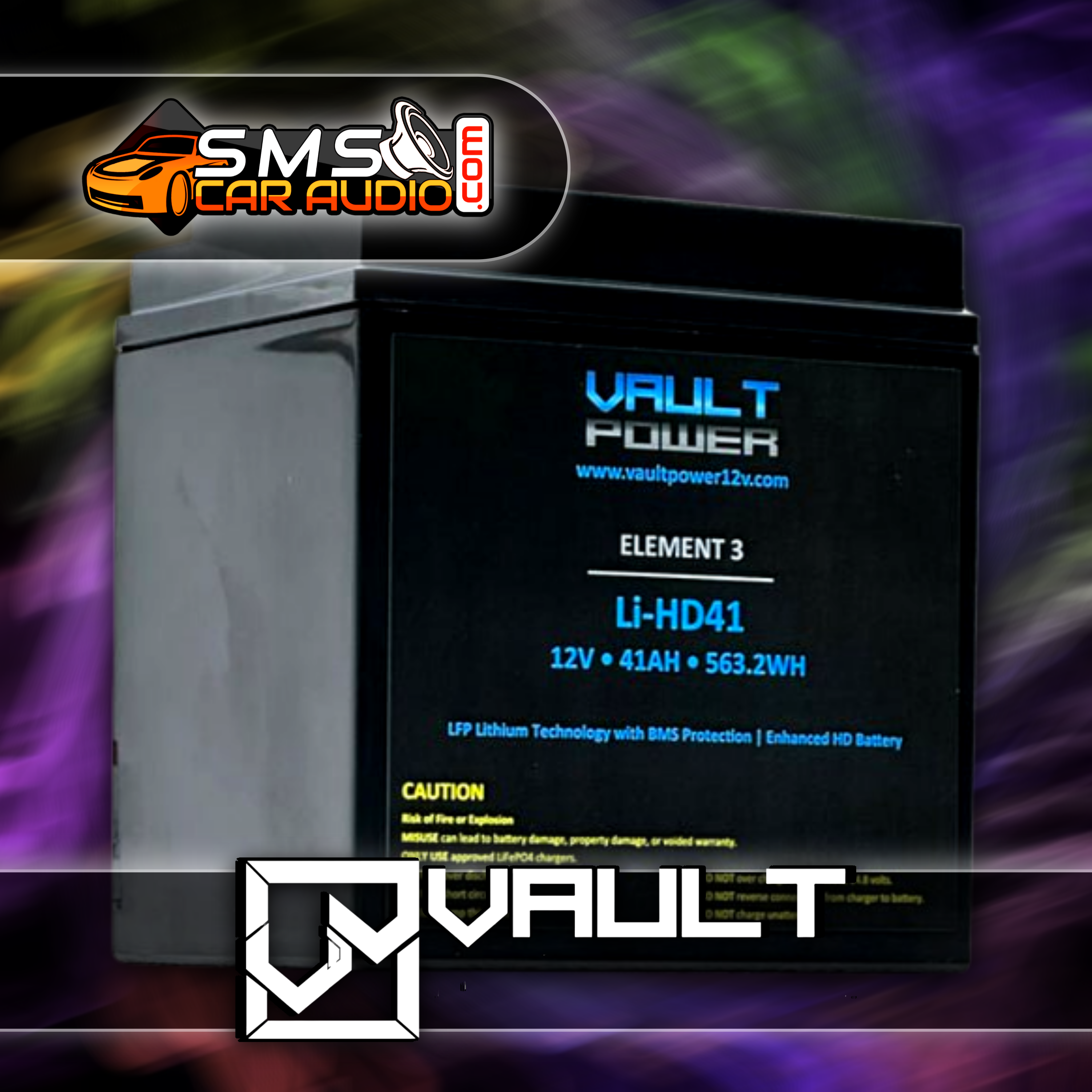 VAULT LI-HD41 41 AH HARLEY LITHIUM BATTERY COMING SOON