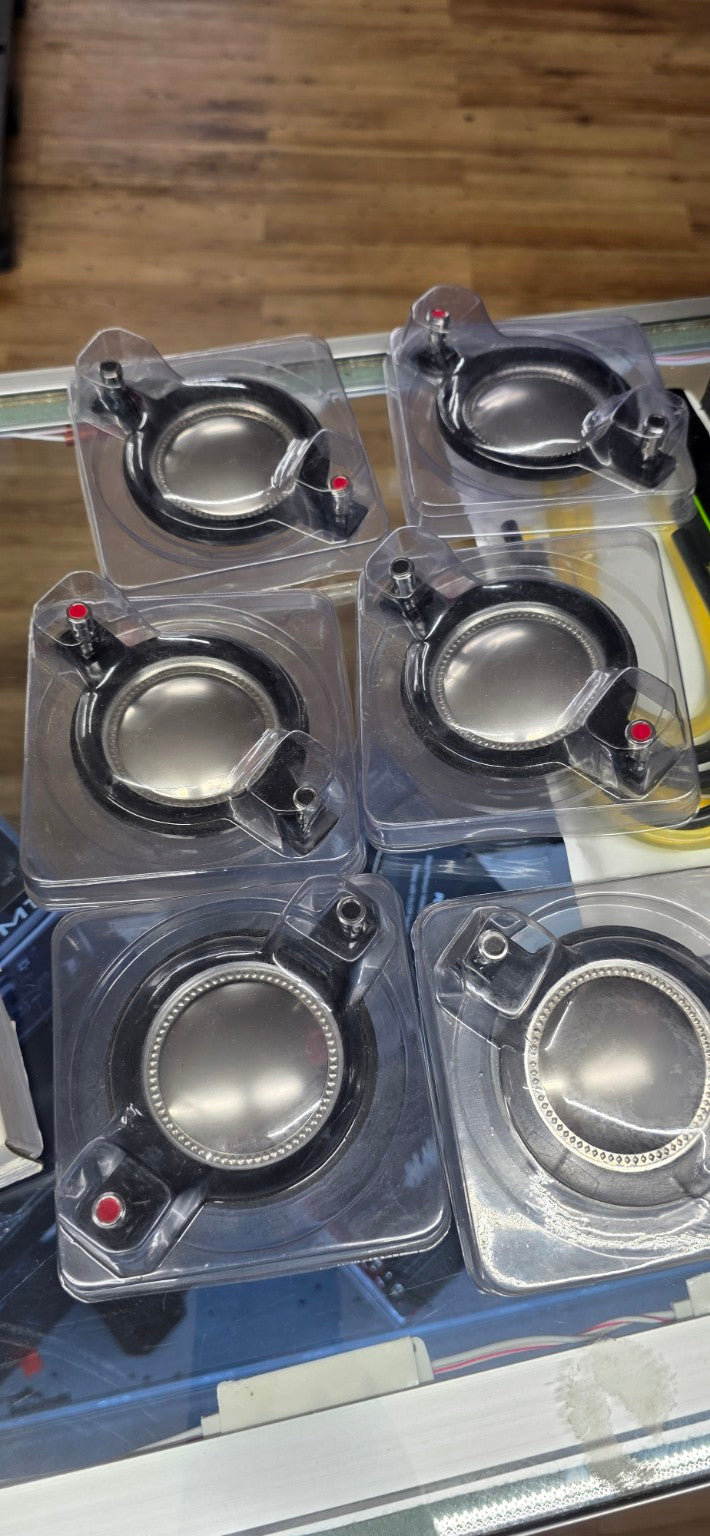 Rogue Car Audio RF2 compression driver replacement titanium diaphragms