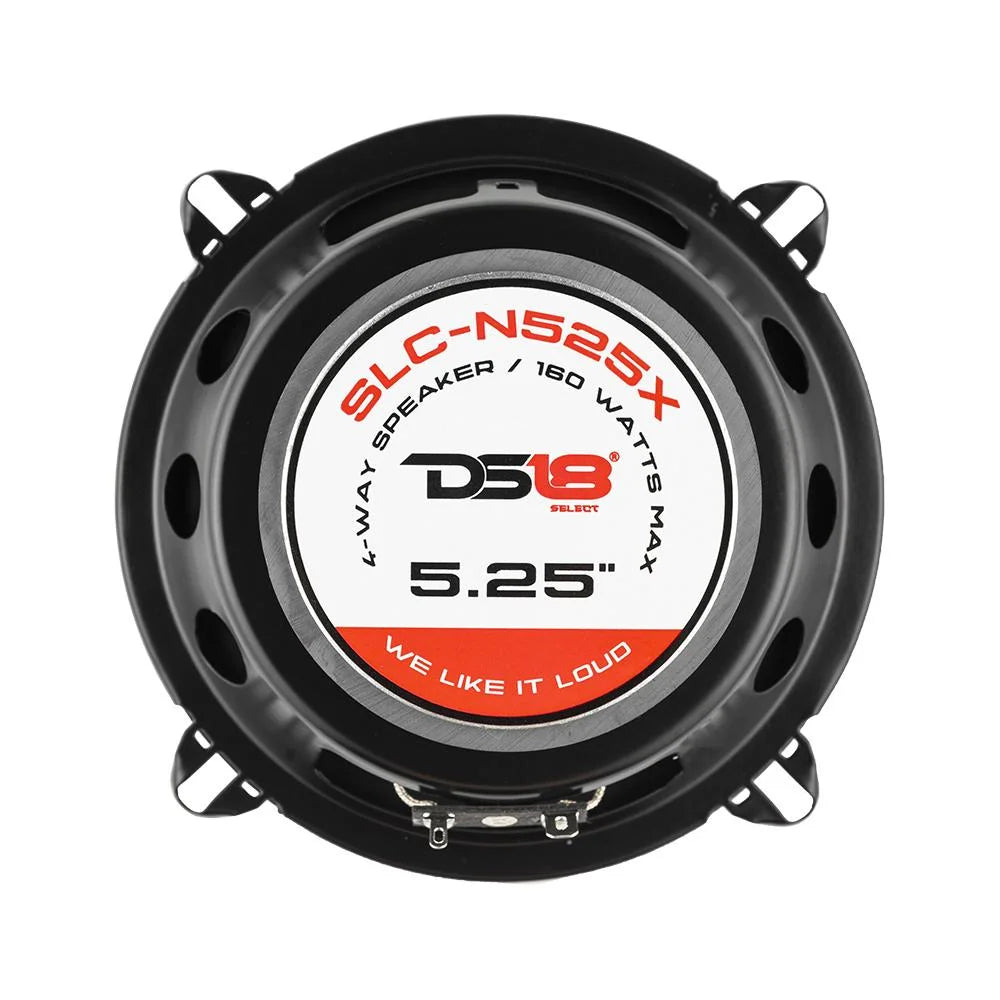 Select 5.25’’ 4-way Coaxial Speaker 160 Watts 4-ohms