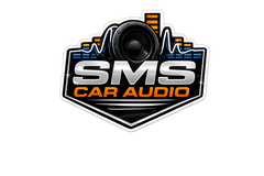 SMS Car Audio shield logo