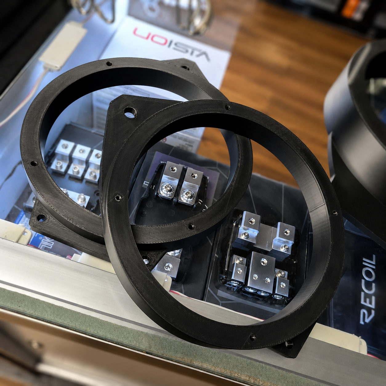 SMS Precision Chevrolet Silverado GMC Sierra speaker adapter rings