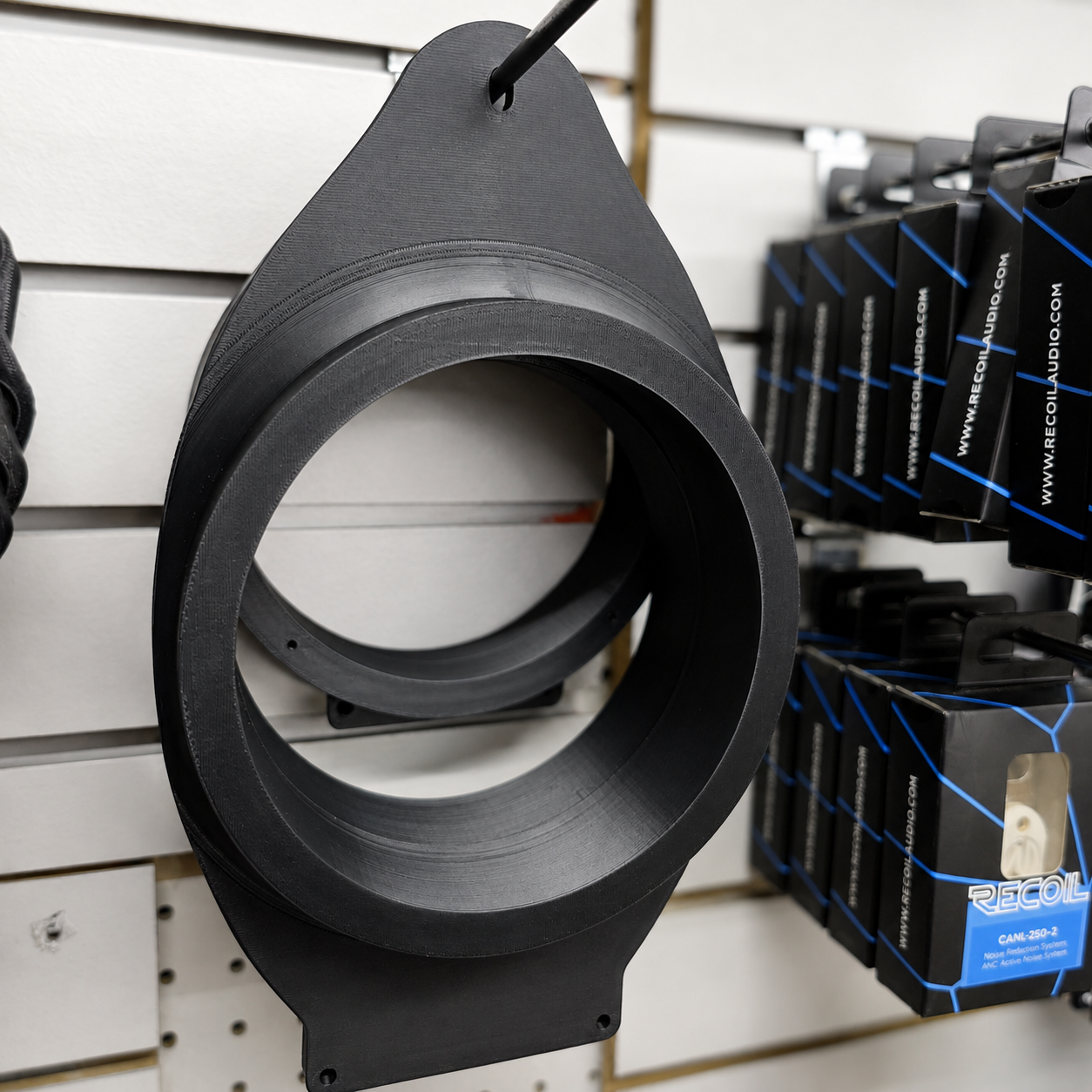 SMS Precision Chevrolet Silverado GMC Sierra speaker adapter ring side profile