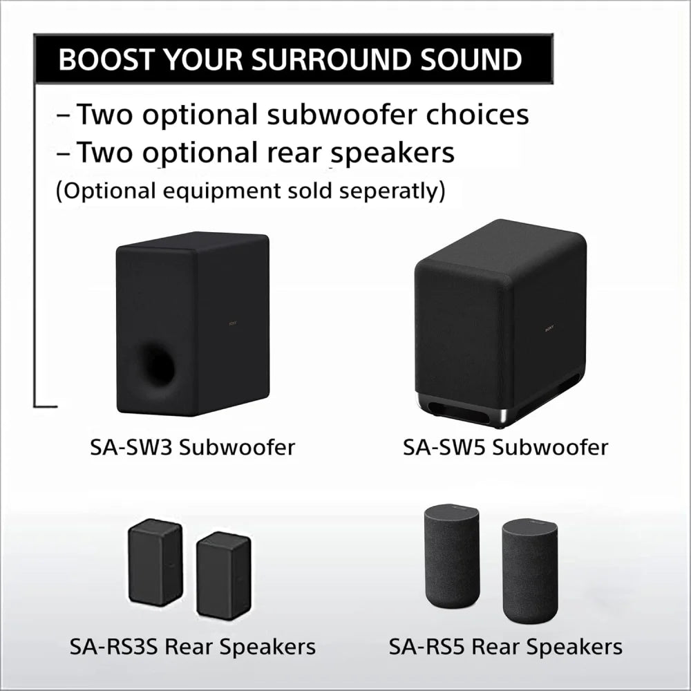 Sony Ht-a3000 3.1ch Dolby Atmos Tv Sound Bar with Dts:x 360