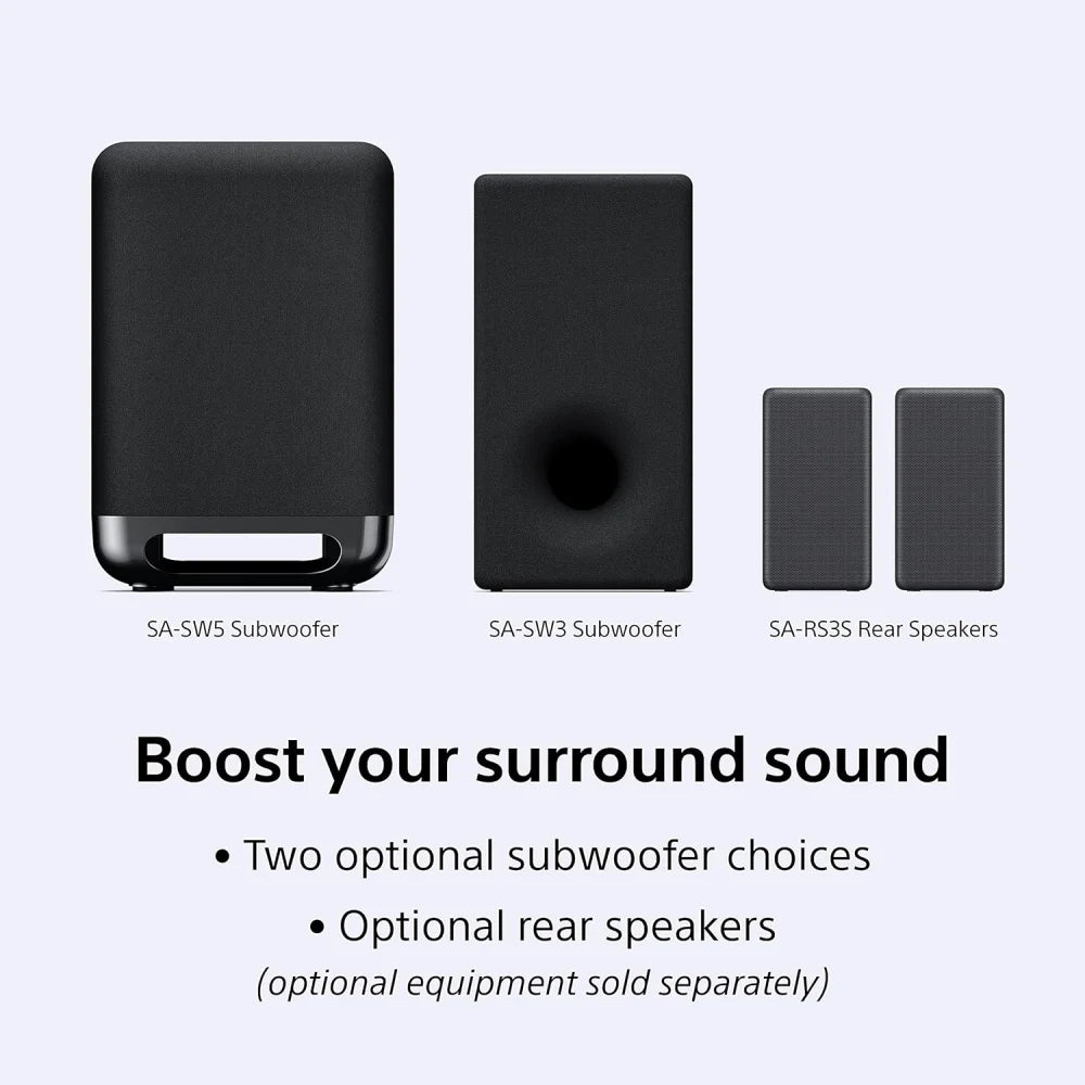 Sony Ht-a3000 3.1ch Dolby Atmos Tv Sound Bar with Dts:x 360