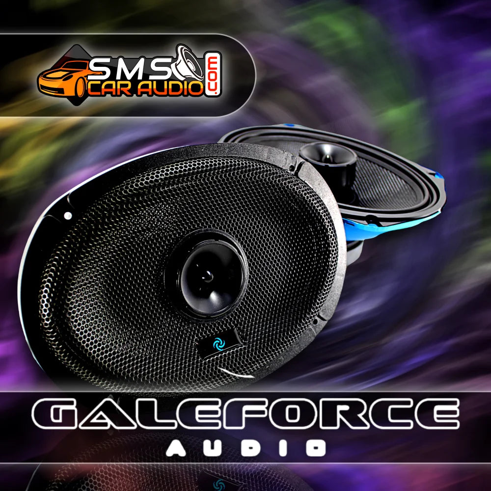 Galeforce 6x9 Inch Coaxial Pro Audio Marine Speaker Pair
