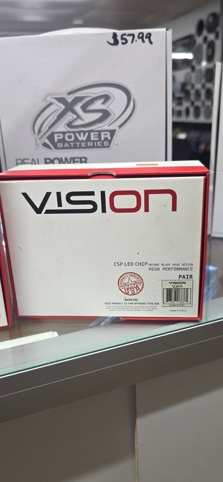 Actual Vision VJH1 LED headlight closeout box
