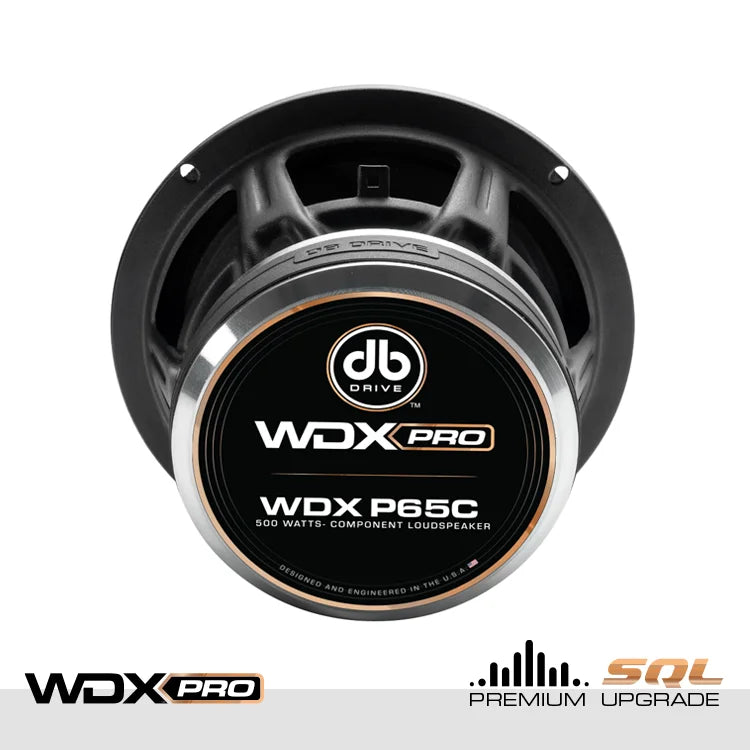 Wdx P65c: Pro 6.5 In. 2-way Component Loudspeaker - Speaker
