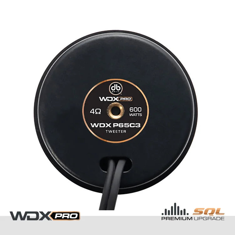 Wdx P65c3: Pro 6.5 In. 3-way Component Loudspeaker