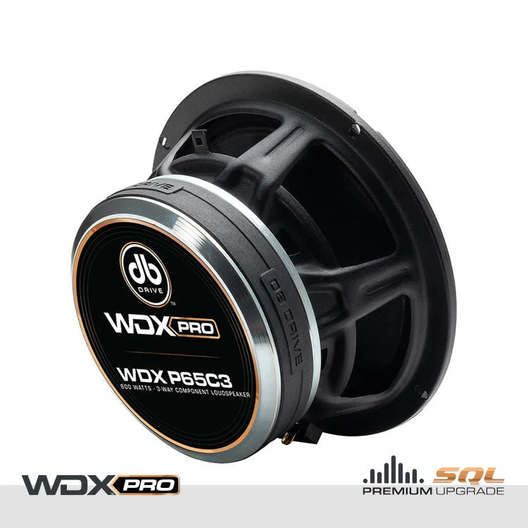 Wdx P65c3: Pro 6.5 In. 3-way Component Loudspeaker