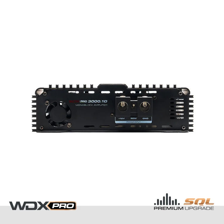 Wdx Pro3000.1d: Mono Full-range Class d Amplifier - Sms Car
