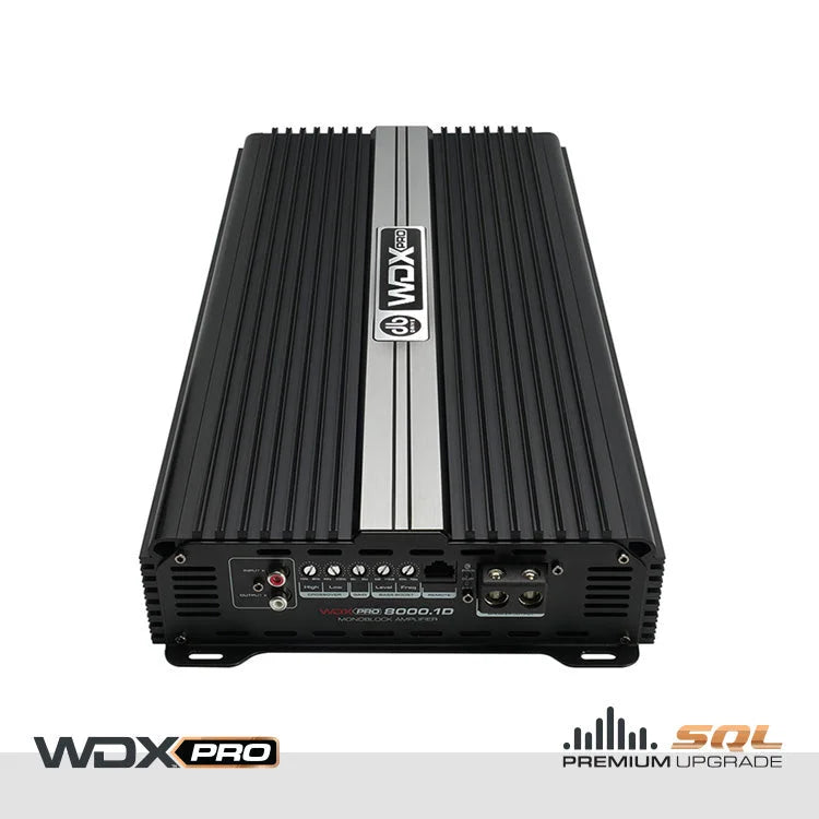 Wdx Pro8000.1d: Extended Range Class d Monoblock Amplifier