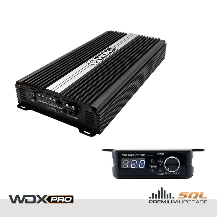 Wdx Pro8000.1d: Extended Range Class d Monoblock Amplifier