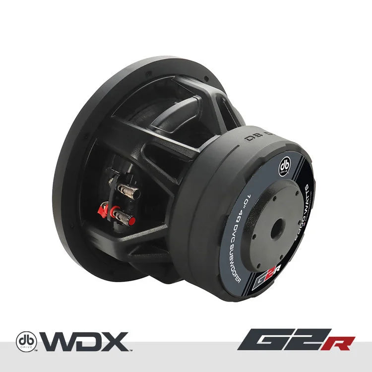 Wdx10g2r.2: 10 In. Dual 2-ohm Subwoofer - Db Drive