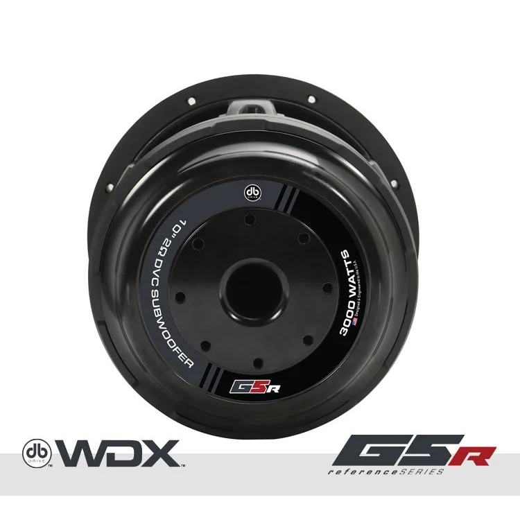 Wdx10g5r.4: 10 In. Dual 4-ohm Subwoofer - Db Drive