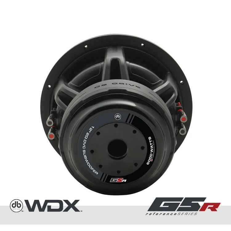 Wdx12g5r.2: 12 In. Dual 2-ohm Subwoofer - Db Drive