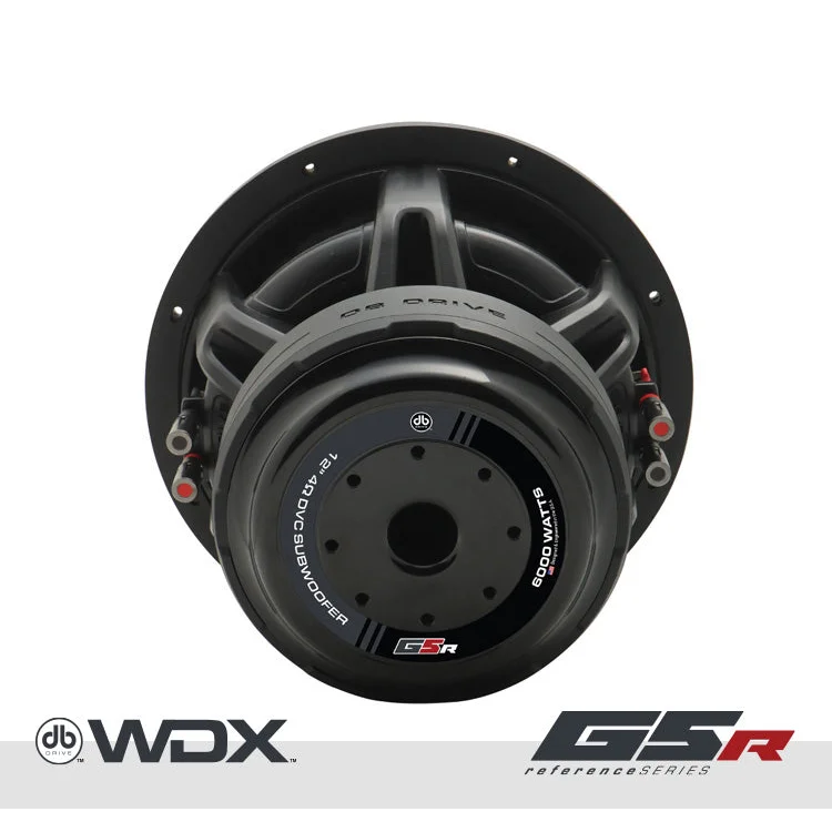 Wdx12g5r.2: 12 In. Dual 2-ohm Subwoofer - Db Drive