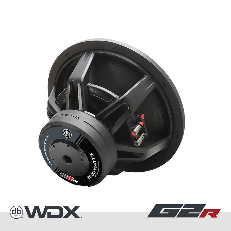 Wdx15g2r.2: 15 In. Dual 2-ohm Subwoofer - Db Drive