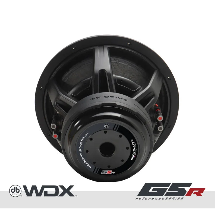 Wdx15g5r.4: 15 In. Dual 4-ohm Subwoofer - Sms Car Audio