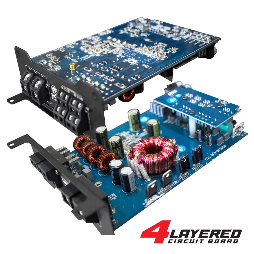 Wdx200.4: 4-channel Class d Amplifier - Db Drive