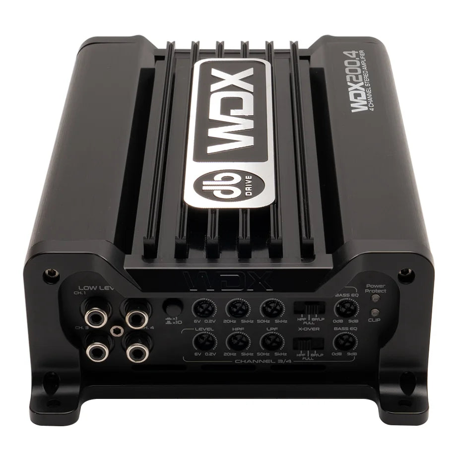 Wdx200.4: 4-channel Class d Amplifier - Db Drive
