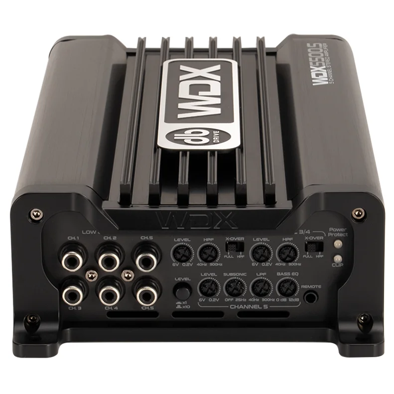 Wdx5500.5: 5-channel Class d Amplifier - Db Drive