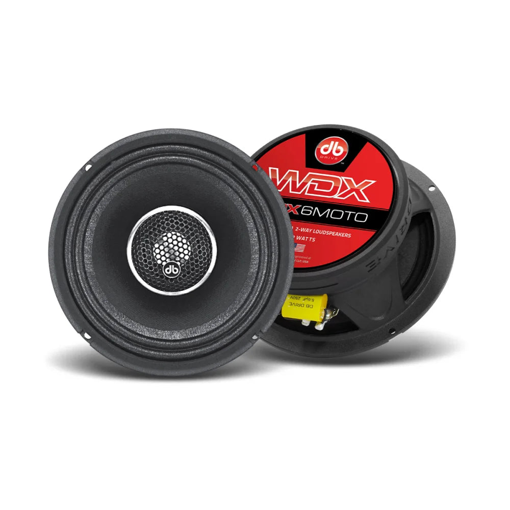 Wdx6moto: 6.5’’ Moto 2-way Loudspeakers (1 Pair) - Speaker