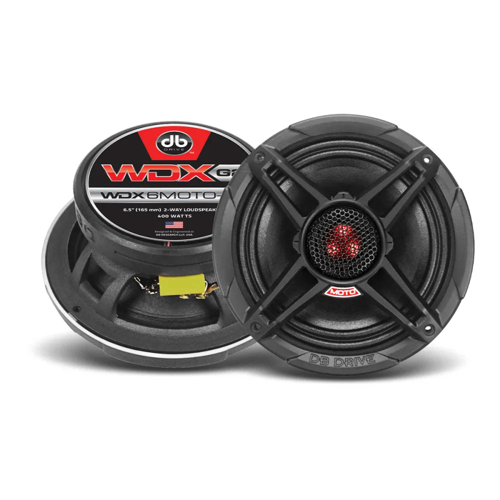 Wdx6moto-g2: 6.5’’ Moto 2-way Loudspeakers (1 Pair)