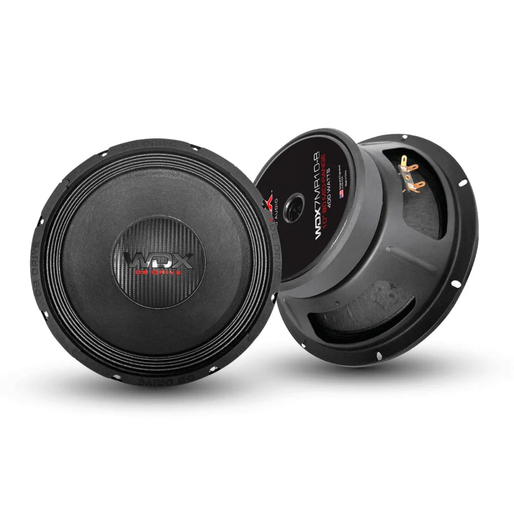 Wdx7mr10-8: Wdx 7 Series 10’’ Pro Audio Midrange (8-ohm)
