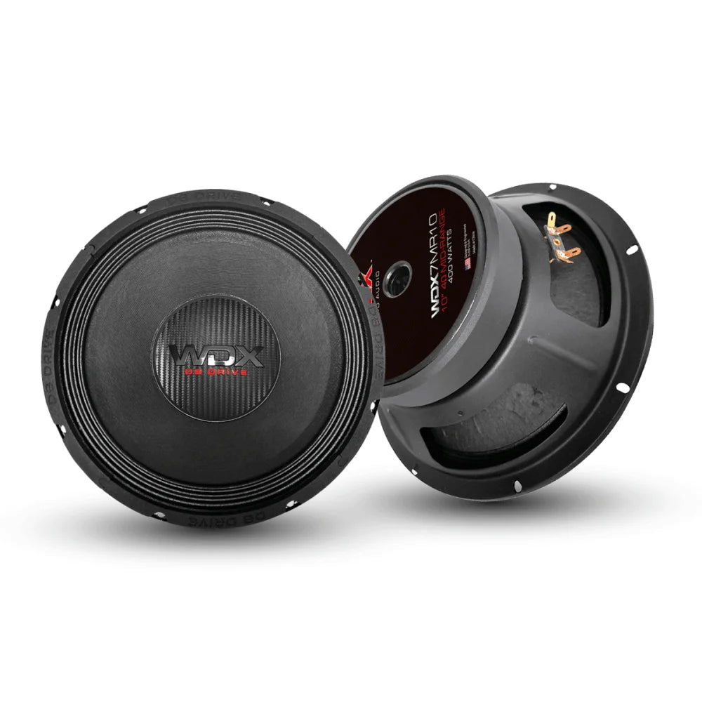 Wdx7mr10: Wdx 7 Series 10’’ Pro Audio Midrange - Db Drive