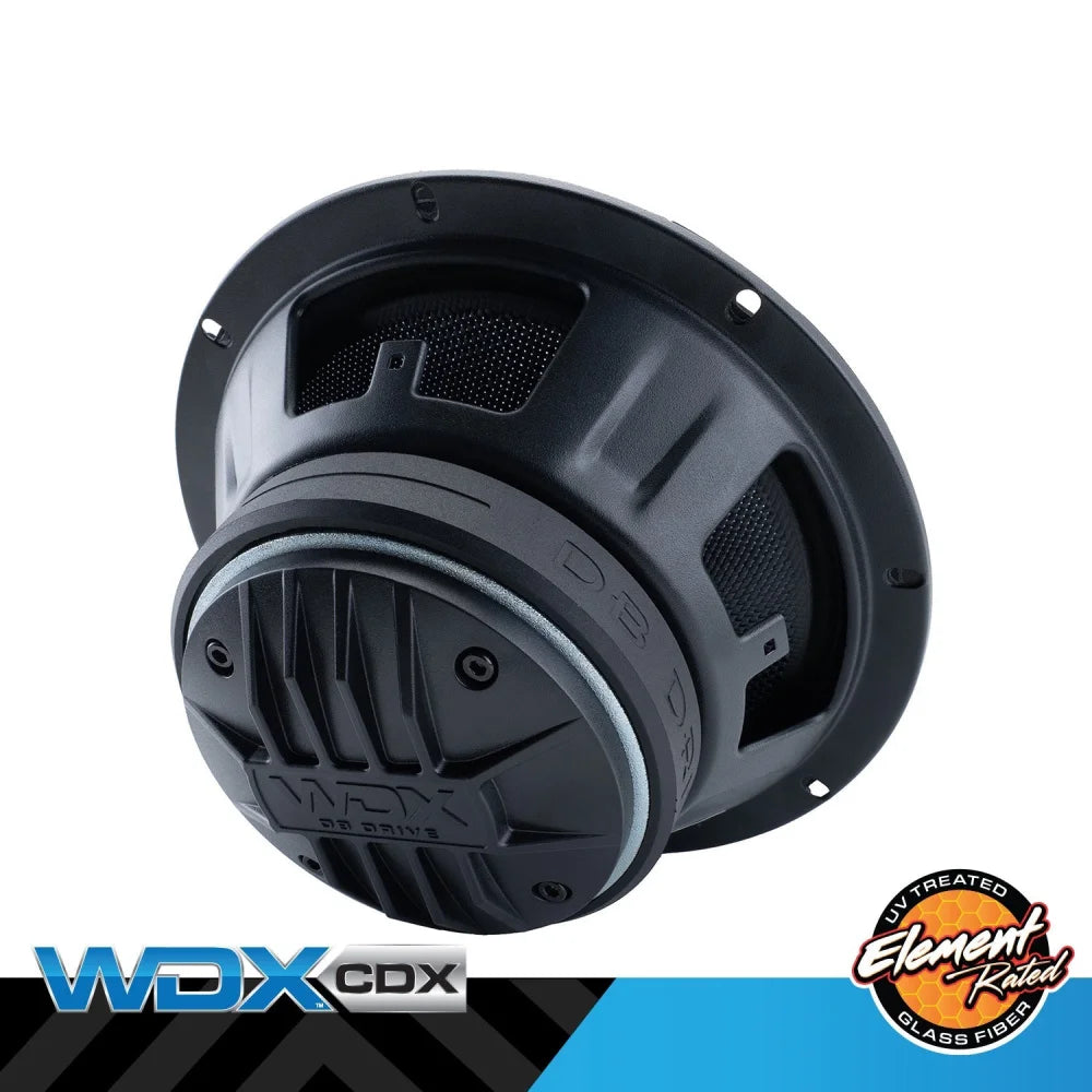 Wdx8moto-cdx: 8 In. 2-way Loudspeaker W/rear Mounted Comp.