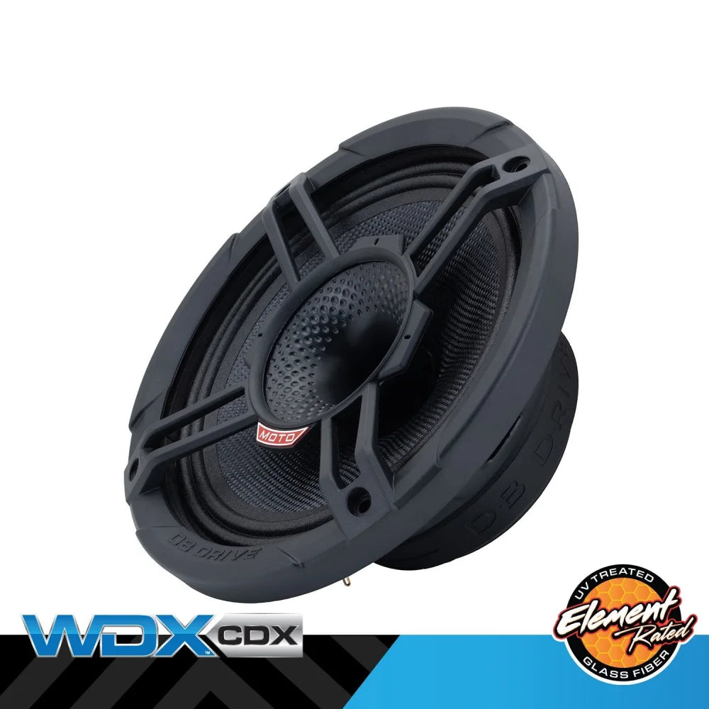 Wdx8moto-cdx: 8 In. 2-way Loudspeaker W/rear Mounted Comp.