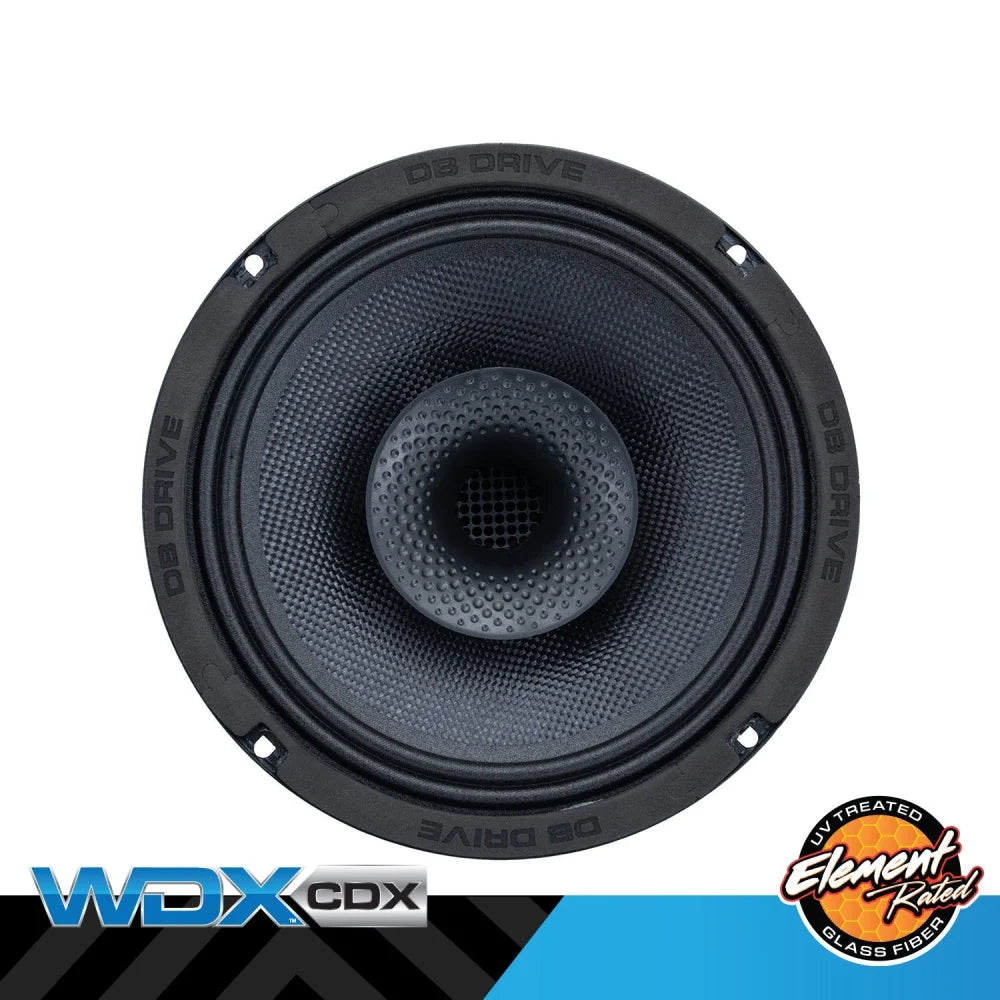 Wdx8moto-cdx: 8 In. 2-way Loudspeaker W/rear Mounted Comp.